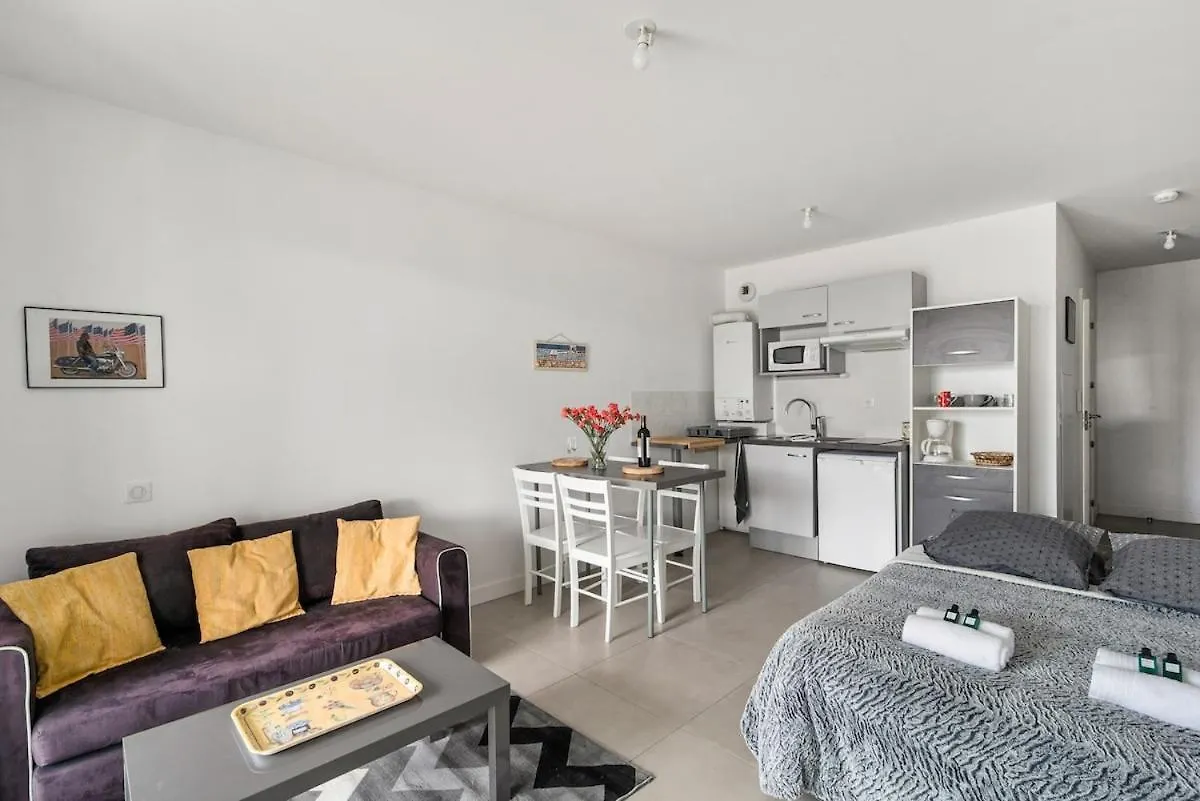 Anglet Plage, Chambre D Amour, Studio 4 Pers 0*,  França
