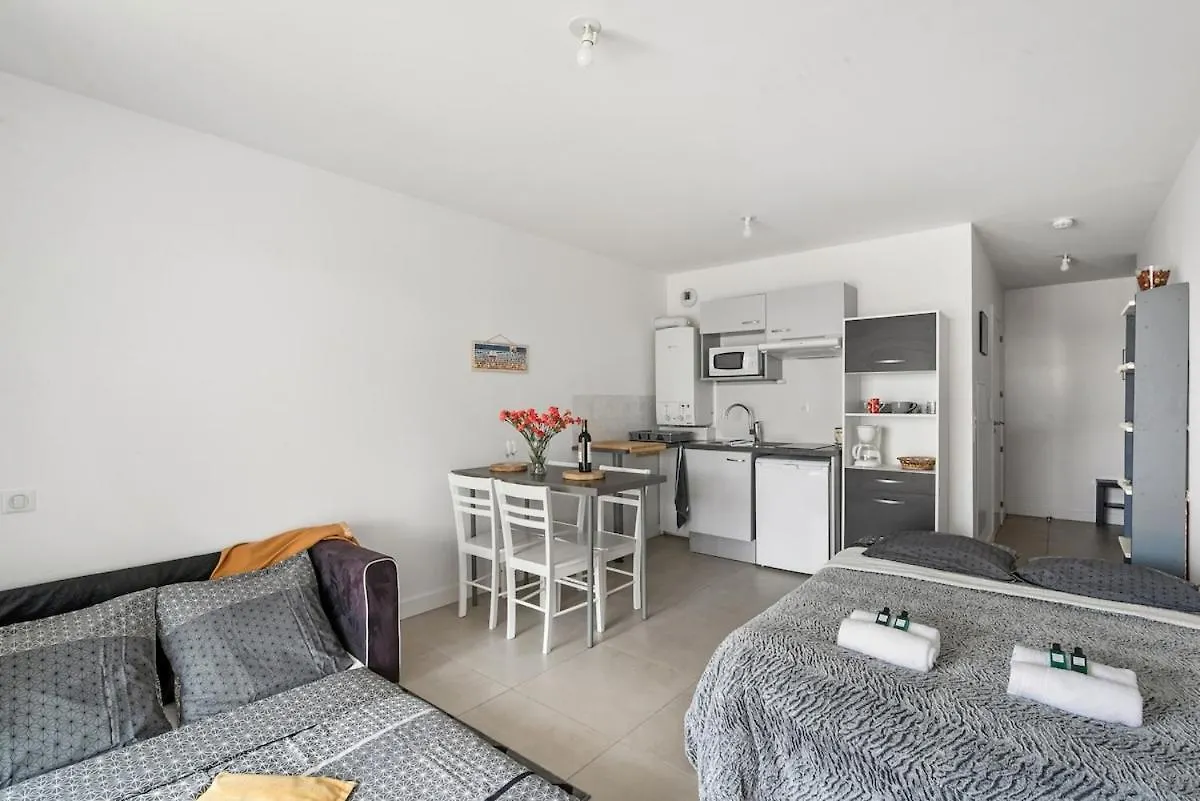Anglet Plage, Chambre D Amour, Studio 4 Pers 0*,  França